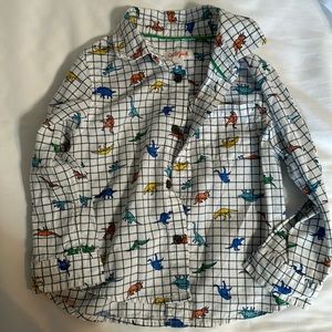 Dino Collared Shirt 3T